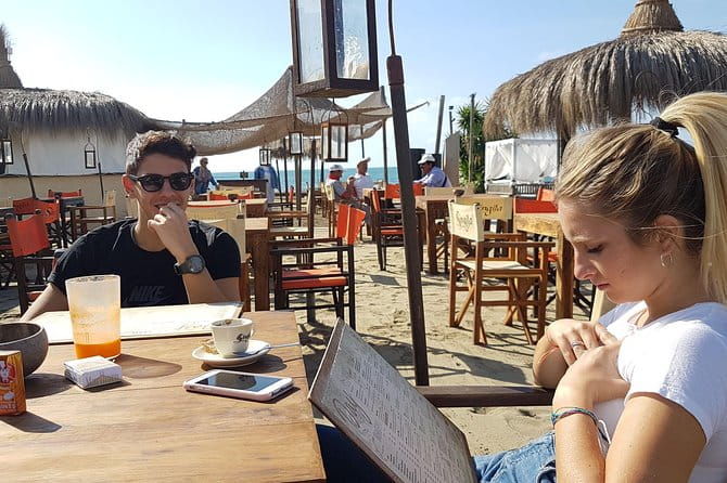 Mini Vintage Cabriolet - Little Ancient Tour & Spectacular Sunset on the beach - The Sunset on the Beach: An Unexpected Delight