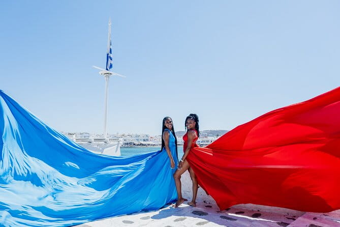 Mykonos Flying Dress Photoshoot - Who Will Find This Experience Most Worthwhile?