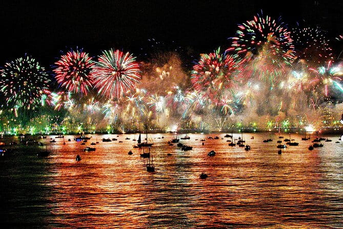 New Year's Eve on a Sailboat with Fireworks display in Lisbon - The Sum Up
