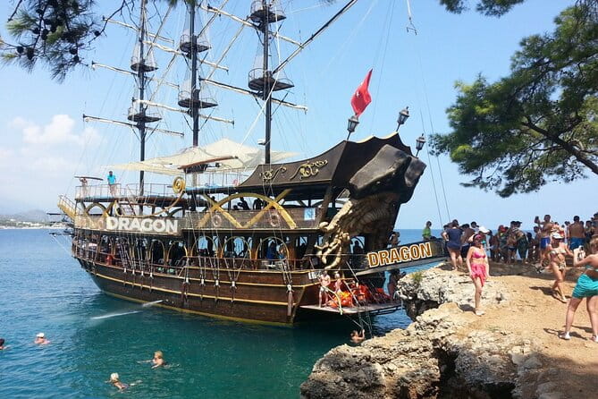 Pirates Boat Trip with optional Pick Up - Drop Off from Antalya - Exploring the Itinerary
