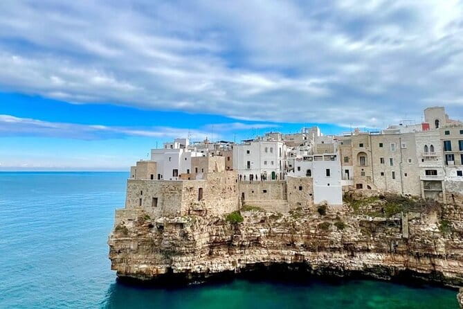 Polignano a Mare luxury boat tour, aperitif, diving and snorkeling - The Sum Up