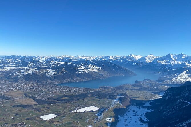 Private helicopter flight to Stockhorn mountain, with view to the Swiss Alps - The Highlights of the Itinerary