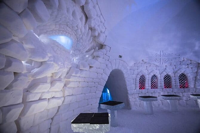 Private: Visit Snow Village Ice Exhibition - Unique Features of the Ice Exhibition and Bar