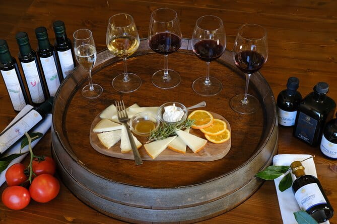 Private wine, Extra Virgin Olive Oils & Cheese Tasting - The Itinerary: What to Expect
