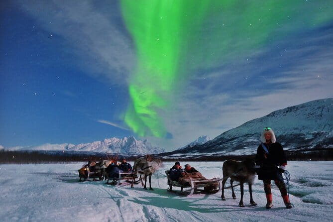 Reindeer Sledding and Feeding with Chance of Northern Lights Tromso - FAQs