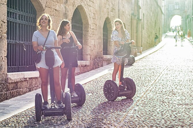 Rhodes by Night Segway Route - Price and Logistics