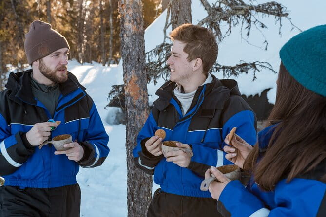 Scenic Snowmobile Safari in Saariselkä - The Scenic Drive Through Saariselkä’s Winter Landscape