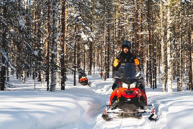 Snowmobile Safari into the Arctic Circle Forest - Itinerary Breakdown