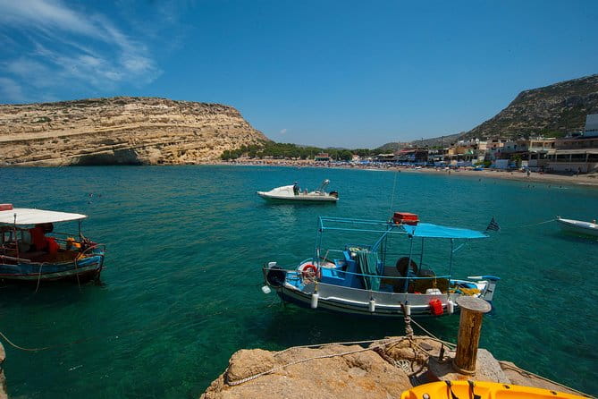 South Crete - Matala, Red Beach and caves - Transportation and Timing: How It Works