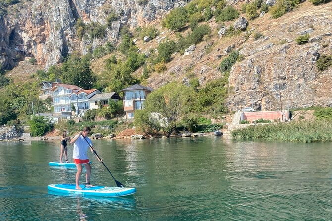Stand-Up-Paddle Tour on Lake Ohrid - Entering the World of Lake Ohrid by Paddleboard