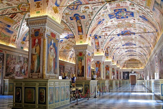 Vatican Museums Sistine Chapel & St. Peter's Basilica Private Exclusive Guide - The Candlestick Gallery and Tapestry Rooms: Rich with Visuals