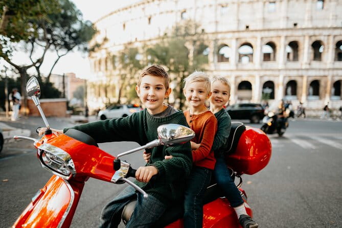 Vespa Photoshoot & Rome Tour - Riding Through Rome’s Historic Streets