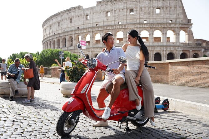 Vespa scooter tour with Professional Photography - FAQ