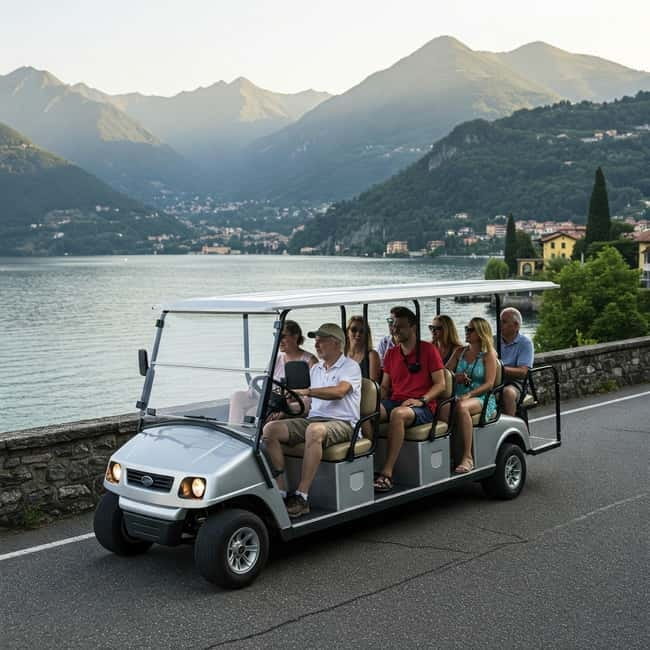 2-hour golf car tour of Como - What to Expect: The Itinerary in Detail