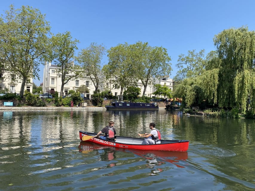2 seater Canoe Rental in Ladbroke Grove - The Itinerary: What to Expect from Start to Finish