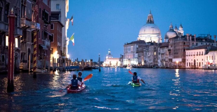 2hr Night Kayak Tour in Venice: premium tour with sunset - The Route and What You’ll See