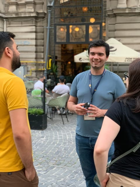 A Tale of Bucharest Calea Victoriei Walking Tour - Passing by Historic Landmarks: Capsa Pastry and Military Circle