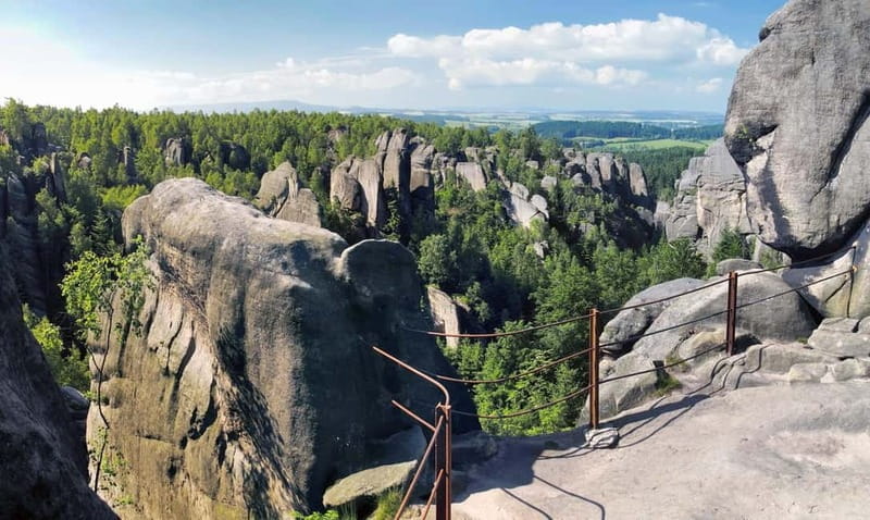Adrpach rocks - full day tour with transfer and local food - The Les Království Dam: A Journey Into Engineering and Beauty