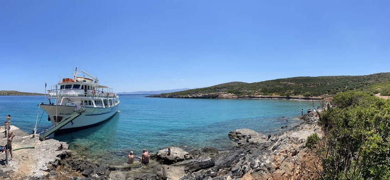 Agios Nikolaos: Fun Cruise Around Elounda Bay - Kolokytha Beach: A Beach Day in Paradise