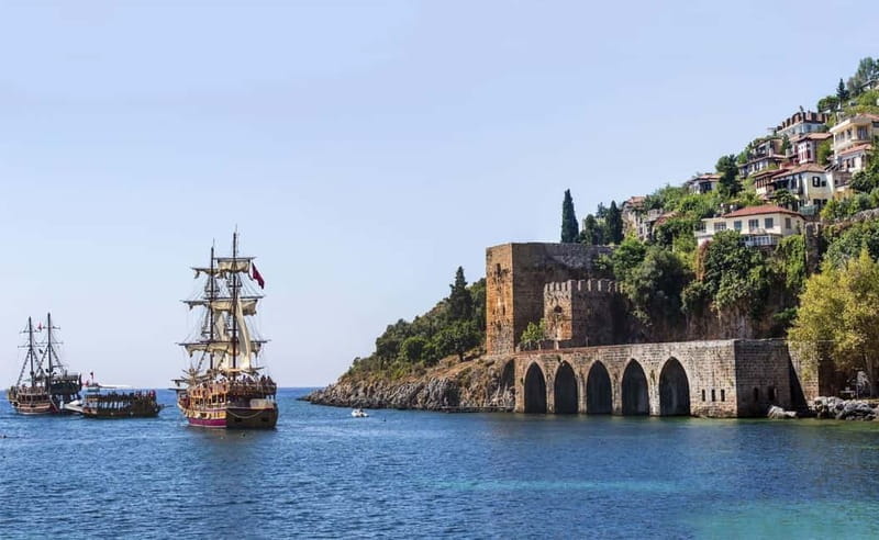 Alanya: Luxury Pirate Boat Trip w/Meal, Drinks and Pickup - Itinerary Breakdown: What You Can Expect