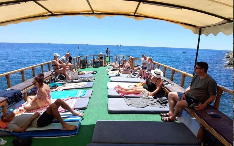 Alanya: Relaxing Boat Tour with Lunch and Hotel Transfer - The Itinerary: What You Can Expect