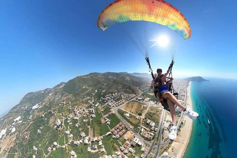 Alanya: Tandem Paragliding SkyDiving With Pick-up & Drop-off - Key points / Takeaways