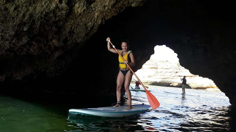 Albufeira: Caves and cliffs Paddleboarding (SUP) Tour - Itinerary Breakdown: What You’ll Experience