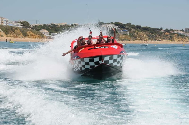 Albufeira: High-Adrenaline Jet Boat Ride - Navigating the Caves and Rock Formations