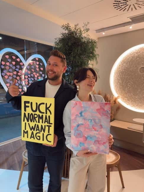 Alicante: Private Art Experience for Couples  Paint & Sip - What to Expect During the Workshop