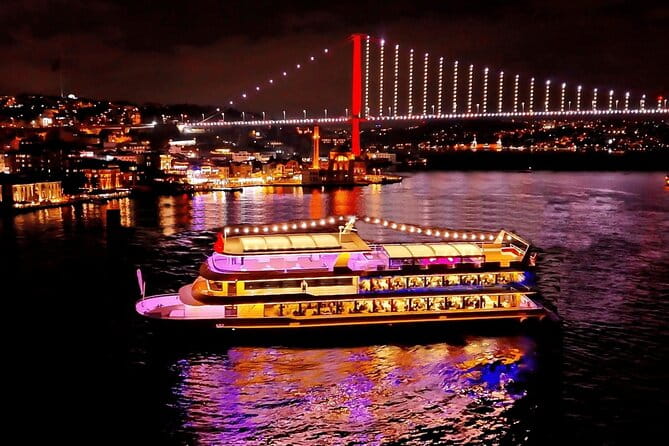 All Inclusive Bosphorus Dinner Cruise and Turkish Night Show - Live Performances: A Cultural Showcase on Water