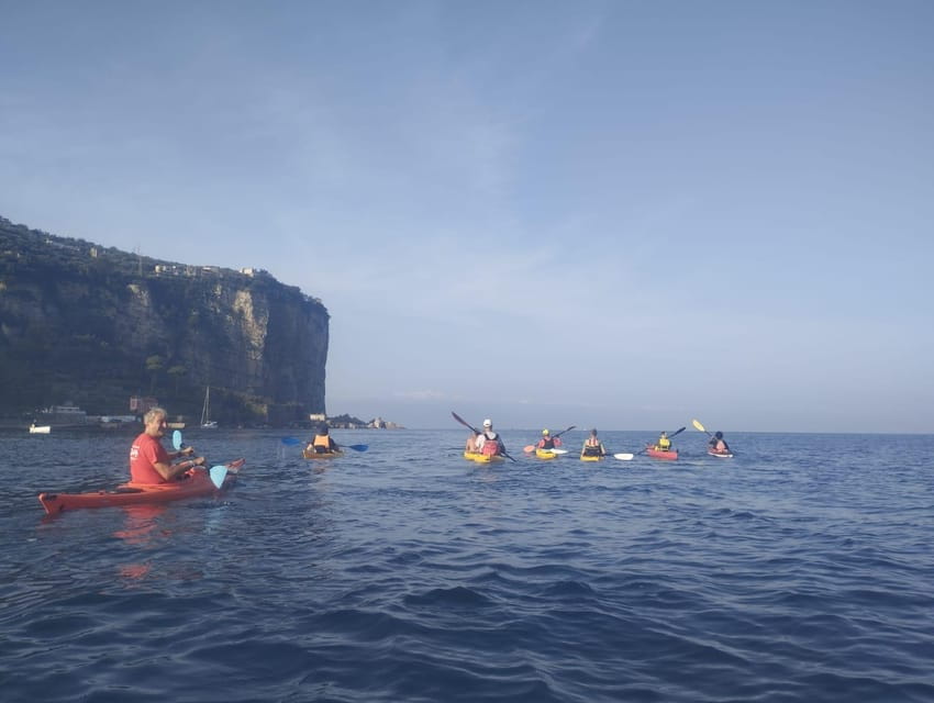 Amalfi Coast Kayak Tour with Snack Pack - The Lunch Stop and Swimming Break