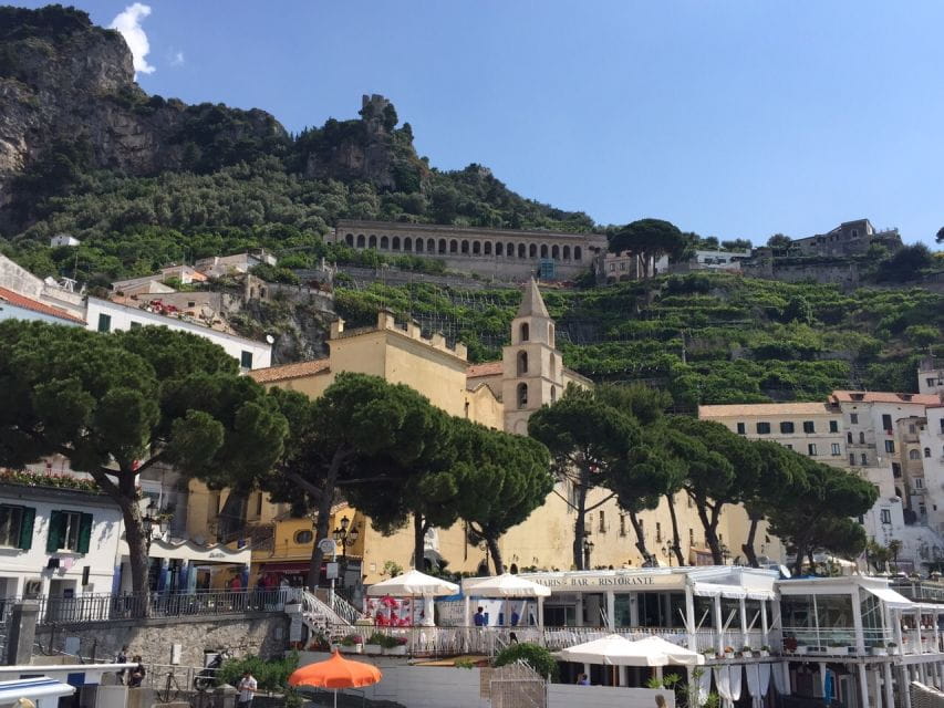Amalfi Coast Private Tour from Sorrento with Driver 8 hours - Amalfi Town: Historic Sites and Local Flavor