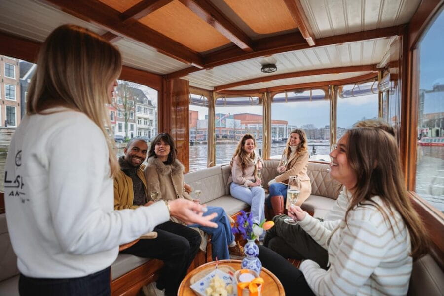 Amsterdam: Canal Cruise with Bubbles & Bites - The Landmarks and Neighborhoods You’ll See