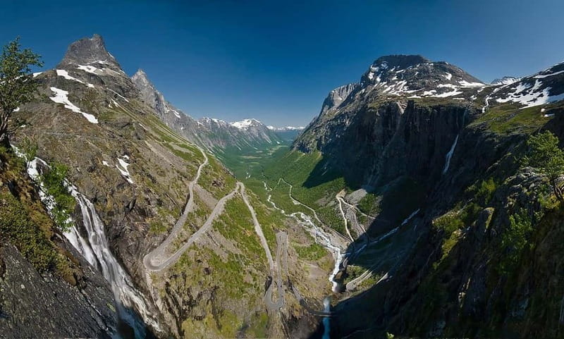 Åndalsnes: A Journey Through The Troll Road and Wall - Celebrating the View at Trollstigen Plateau
