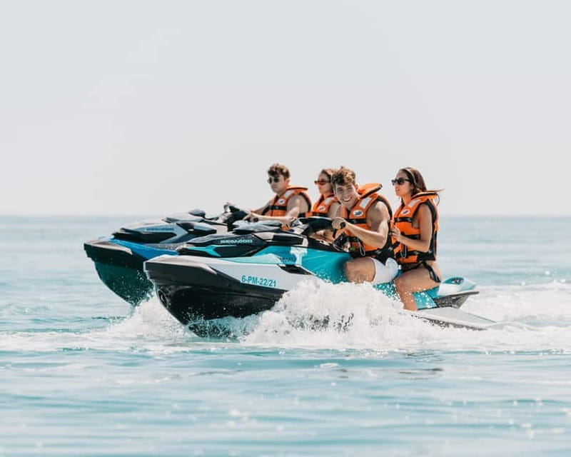 Andratx: Jet Ski Tour with Cave Visits and free Photos - Speed and Scenery: What the Tour Feels Like