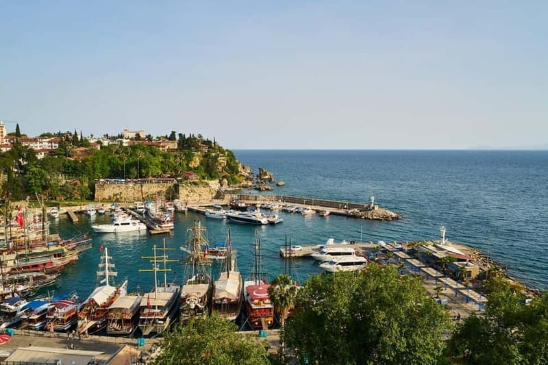 Antalya: 2-hourYachtTour toLowerDudenFalls with audionfo - The Yacht and the Scenic Journey
