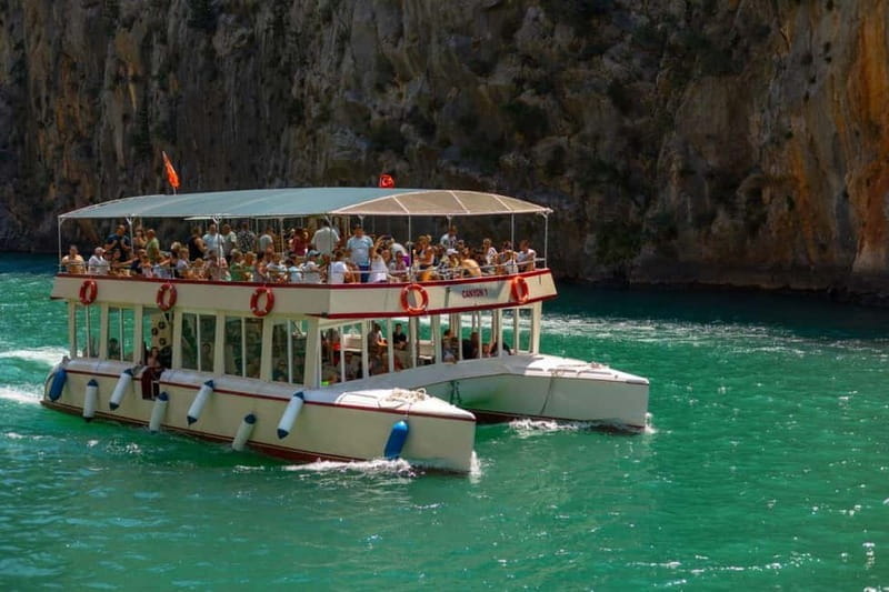 Antalya/Alanya:Green Canyon, Manavgat Waterfall W/Boat&Lunch - Detailed itinerary breakdown