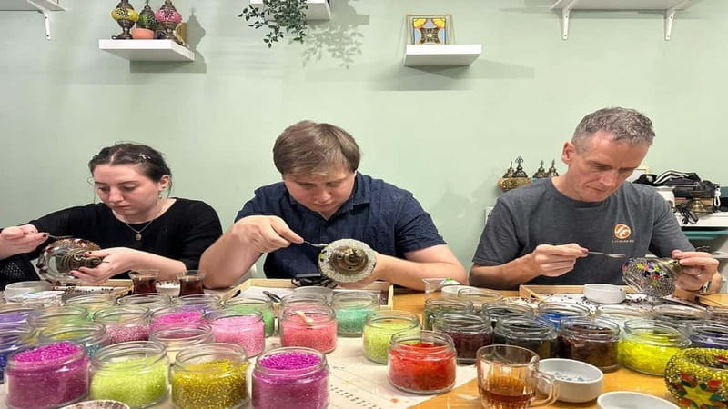 Antalya Old Town: Turkish Mosaic Lamp Making Workshop - What to Expect During the Workshop