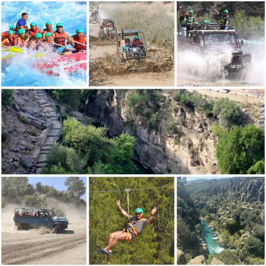 Antalya: Rafting Jeep Buggy&Quad Safari zipline canyon visit - FAQ: Practical Questions About This Antalya Adventure