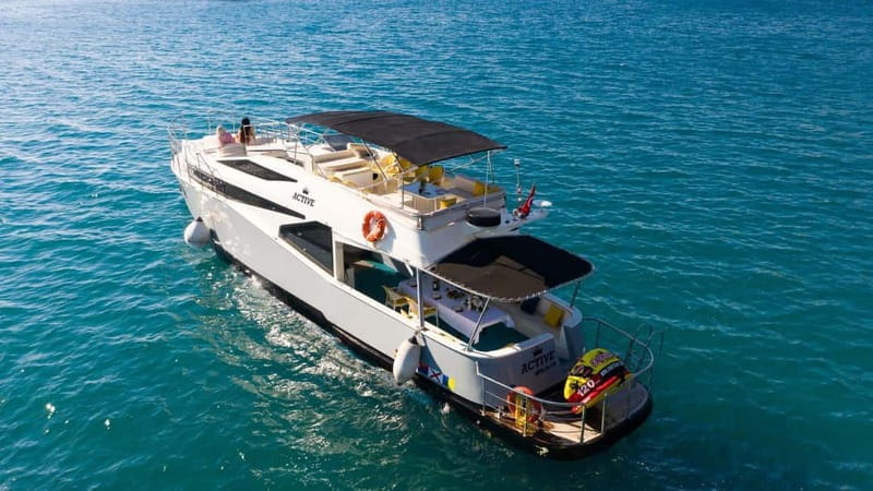 Antalya Transfer with Kleopatra Beach Stop Deluxe Yacht Tour - The Food and Refreshments: BBQ and Beyond