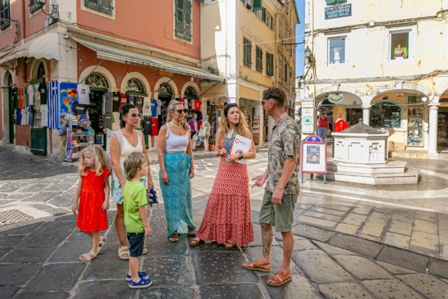 Antiquity and the Middle Ages in a unique experience tour - Exploring the Old Town and the Ionian Academy