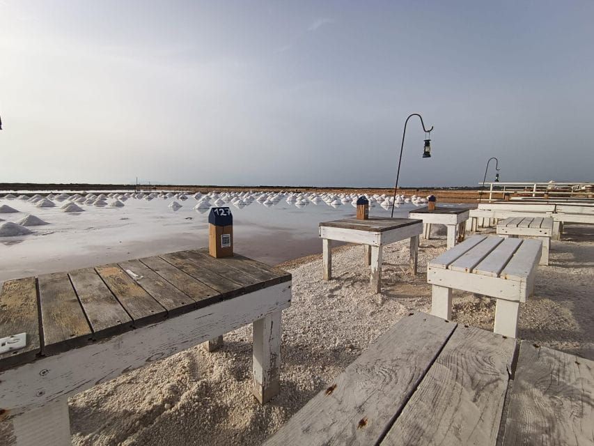 Aperitif in a old tub of salt in Marsala - The Aperitif — Food, Wine, and Atmosphere