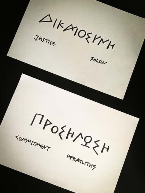 Aptera: Ancient Site and Greek Calligraphy Workshop Tour - The Calligraphy Workshop: Hands-On Ancient Greek Writing