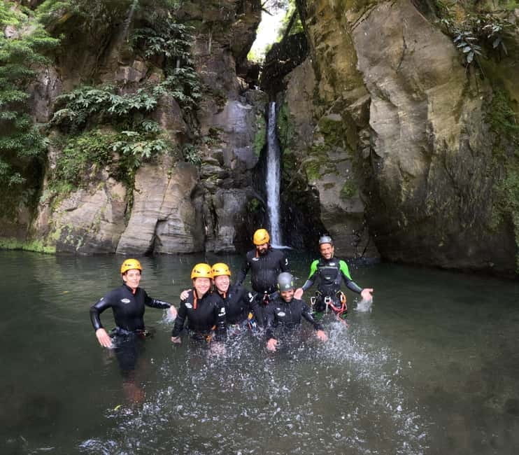 Azores: Salto do Cabrito Canyoning Adventure - Entering The Cascading Waterfalls: What to Expect