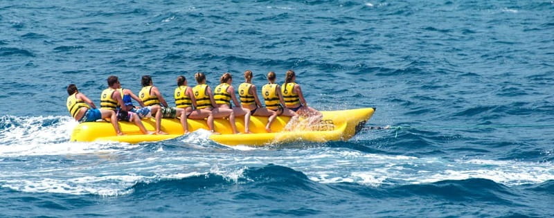 Banana boat in Malaga city, Playa del Palo - What to Expect During the Activity