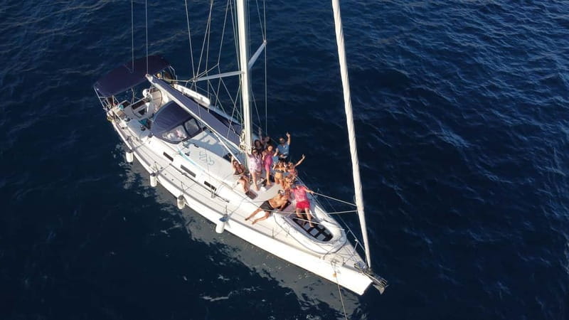 Barcelona 2h private sailing tour for 11 with local Skipper - The Sum Up