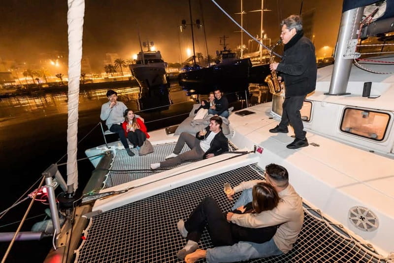 Barcelona: Night Cruise with Live Saxophone & Drink - Frequently Asked Questions