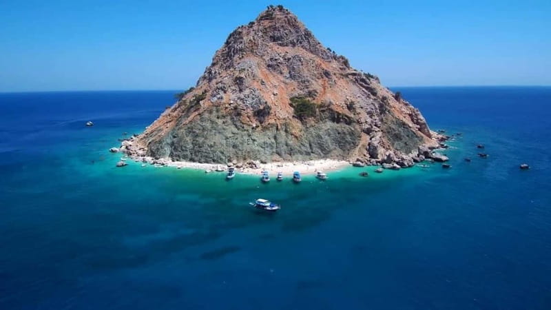 Belek/Antalya/Kemer: Suluada Sunset Boat Tour with Dinner - The Bays of Suluada: Three Unique Stops