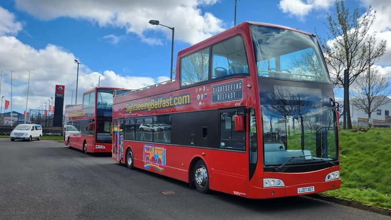 Belfast: Hop-On Hop-Off Belfast Open Top Bus Tour - What to Expect at Each Key Stop