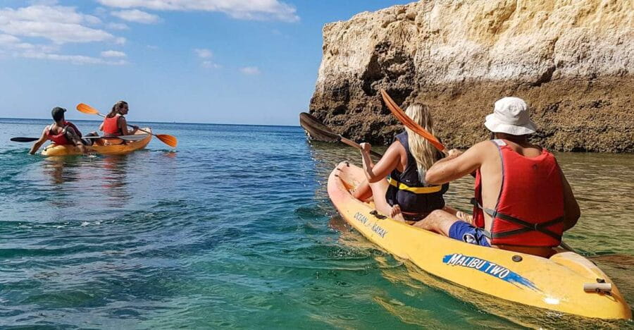 Benagil: Guided Kayaking Tour to the Benagil Cave - The Detailed Itinerary